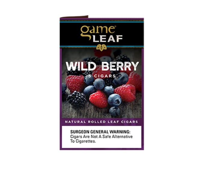 GAME CIGARILLOS - GAME LEAF 5PK UNRPICED WILD BERRY